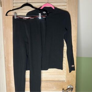 088 Dickies Black Thermal Wear Set- Size S